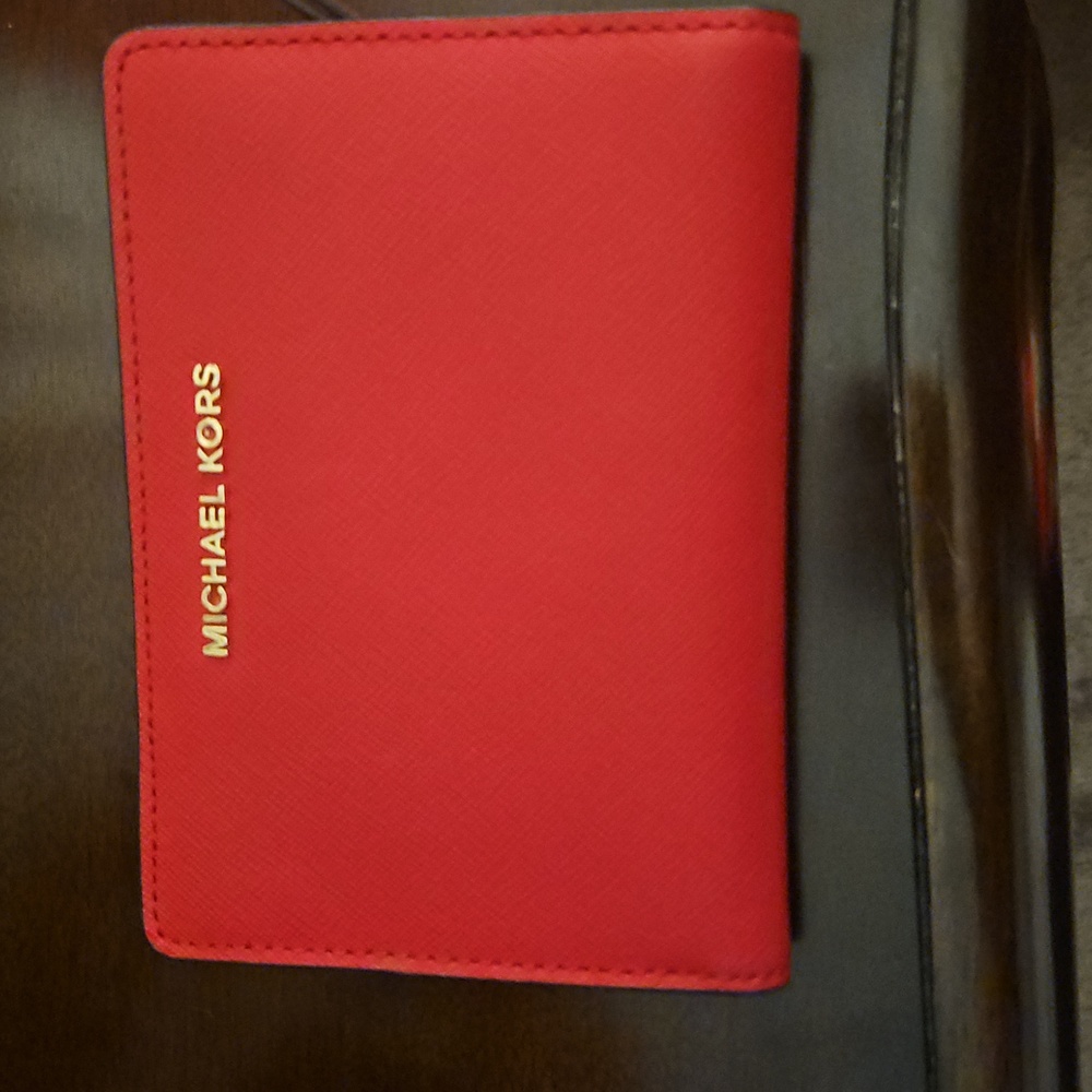 Michael Kors Scarlet Red Wallet